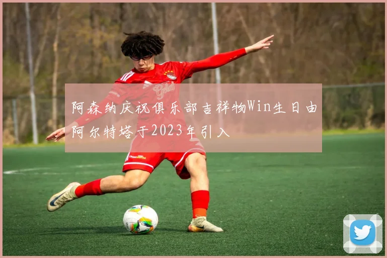 阿森纳庆祝俱乐部吉祥物Win生日由阿尔特塔于2023年引入